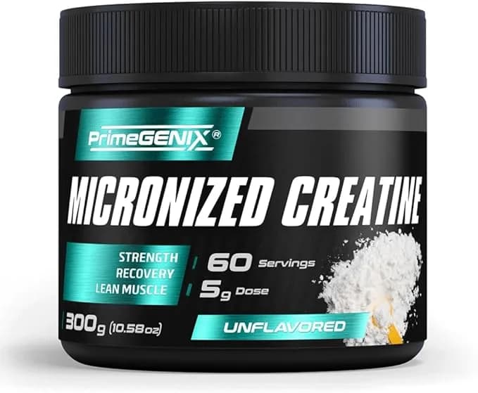Leading Edge Health PrimeGenix Micronized Creatine Monohydrate | 60 Serving