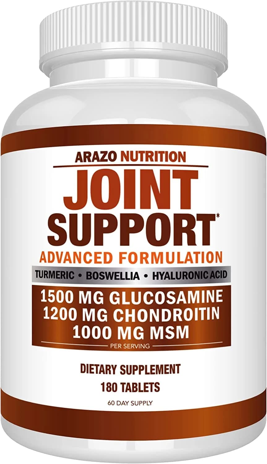 Arazo Nutrition Arazo Nutrition Glucosamine Chondroitin Msm 180 Tablets