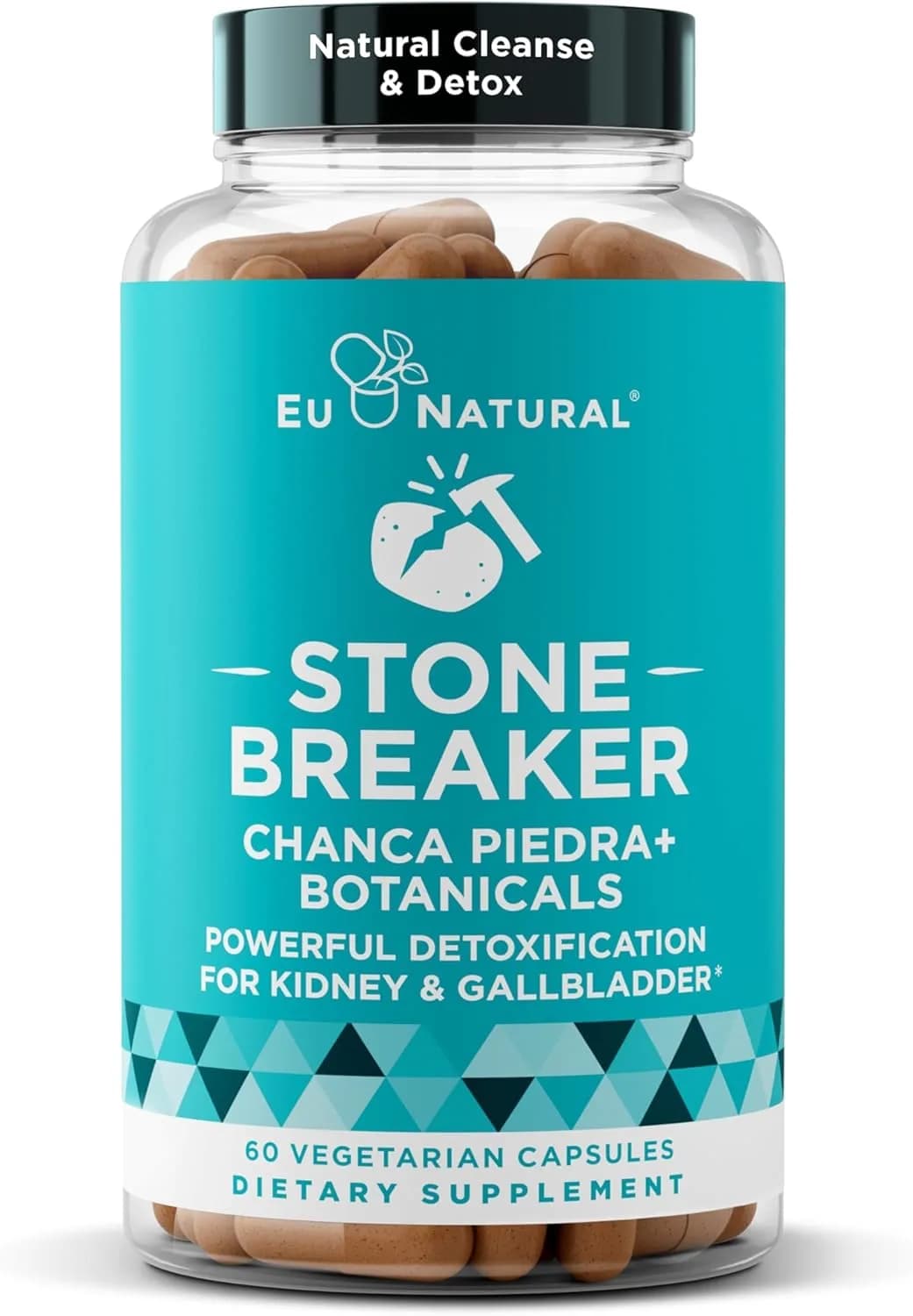 Eu Natural Stone Breaker Chanca Piedra, 60 Capsules by Eu Natural