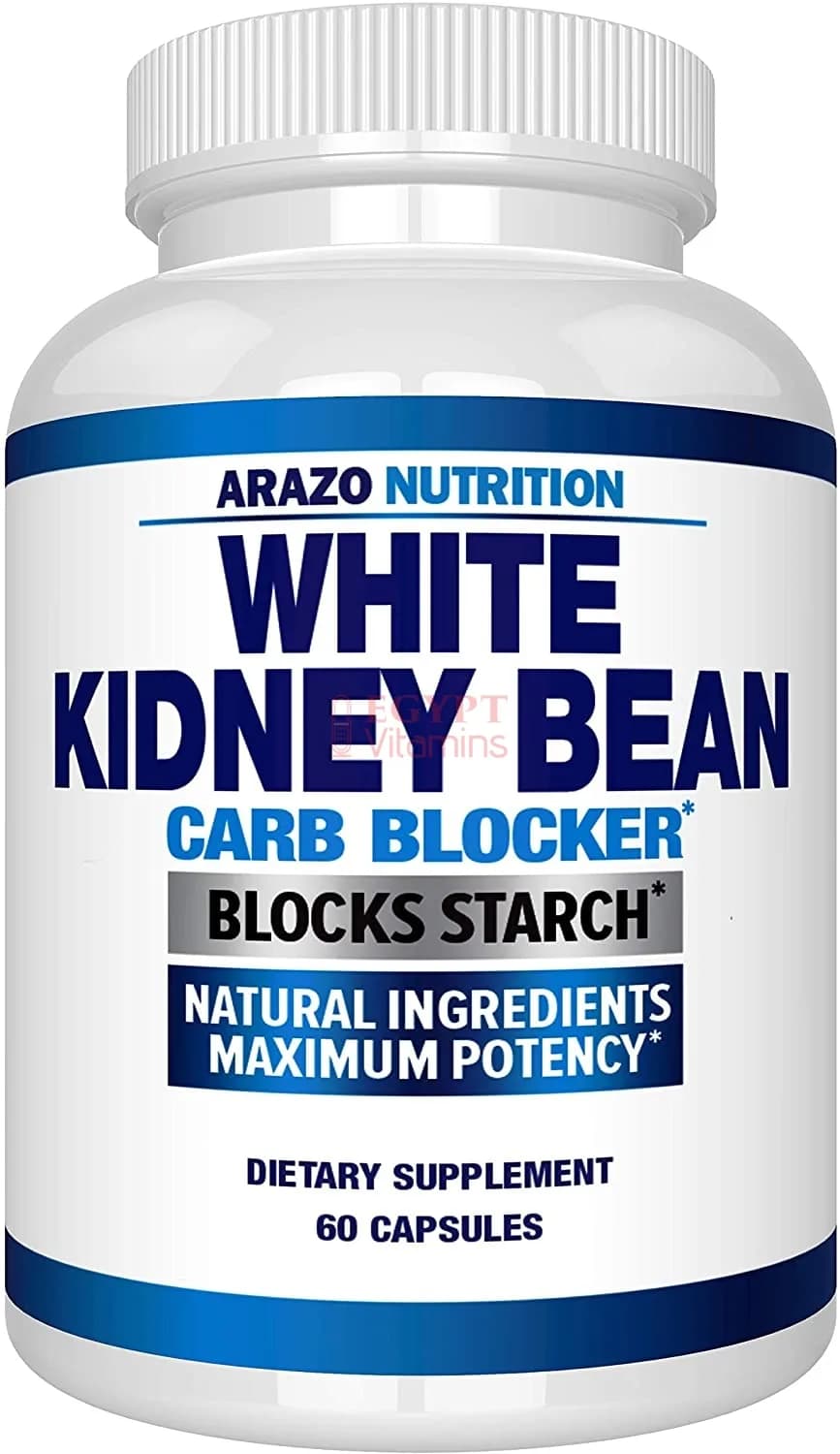 Arazo Nutrition White Kidney Bean Extract 600mg, 60 Capsules