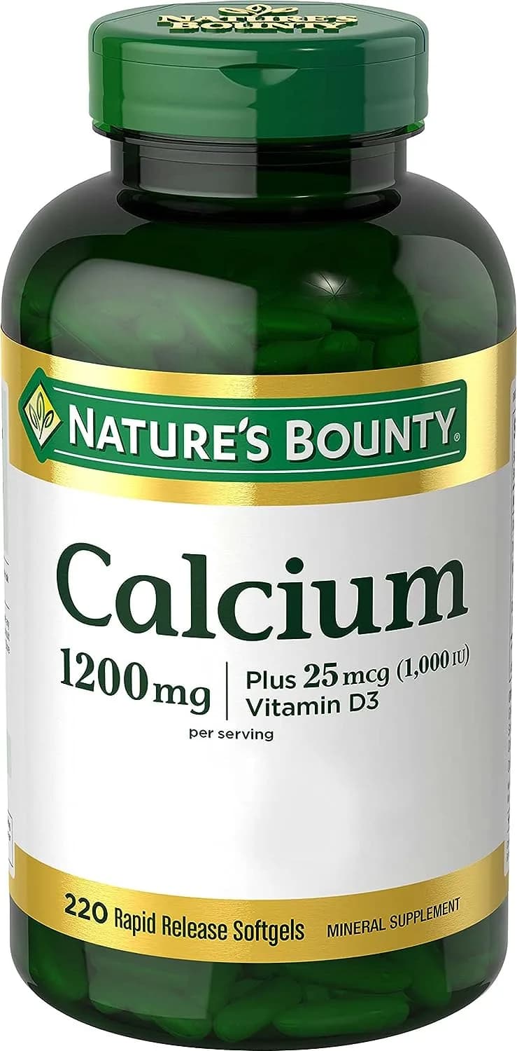 Nature's Bounty Calcium 1200 mg - 220 Softgels