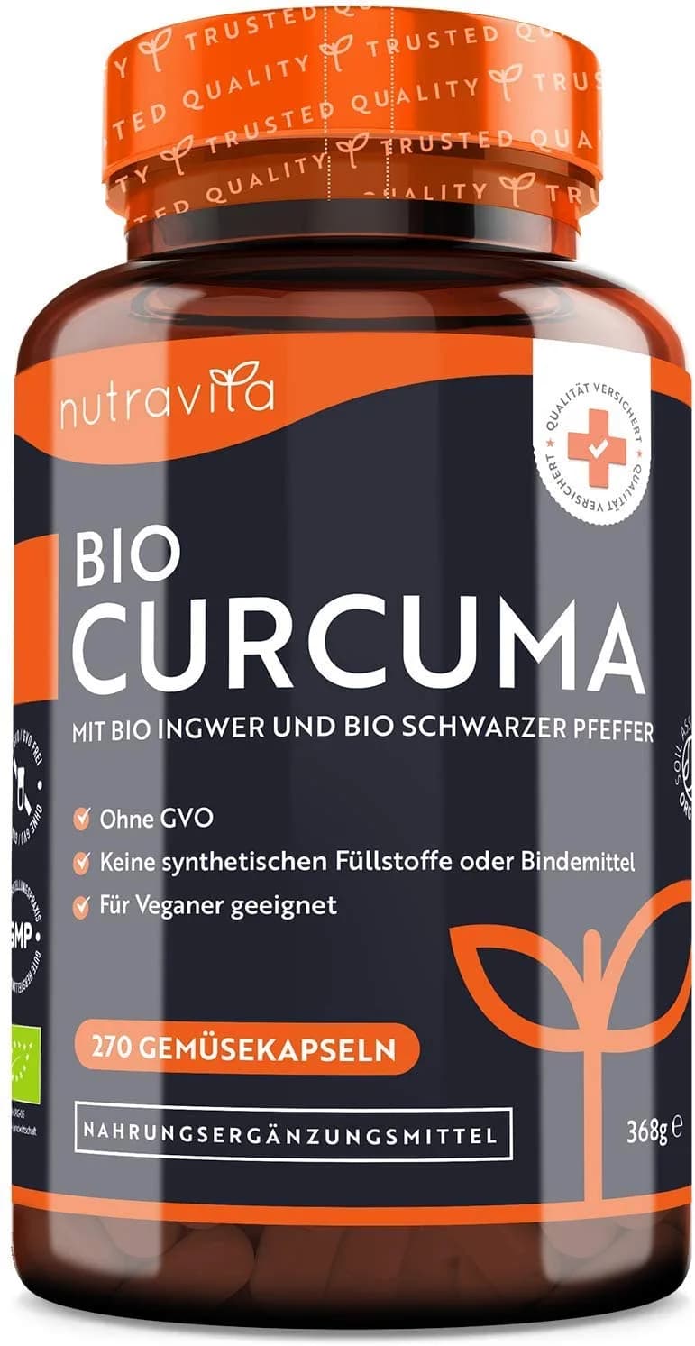Nutravita Organic Turmeric Curcumin
