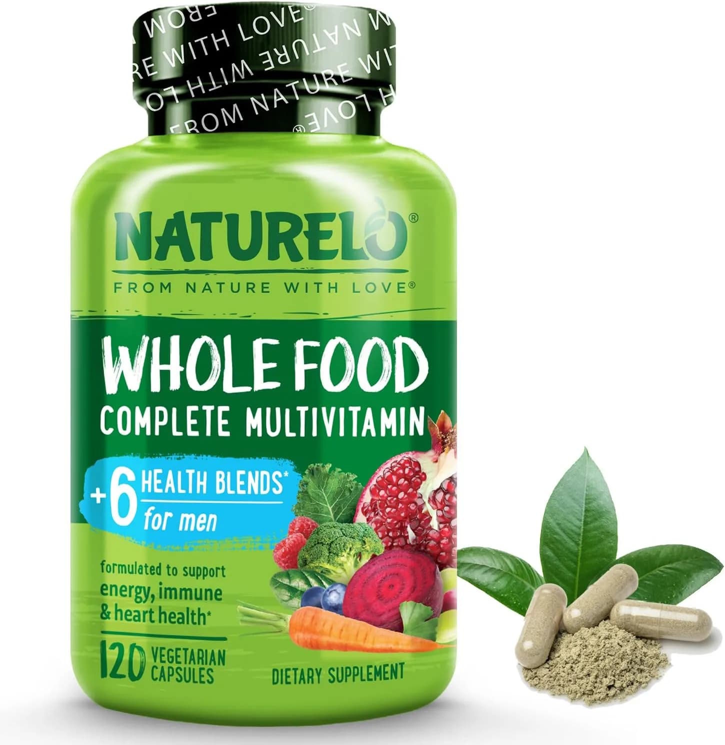 NATURELO Men's Multivitamin | 120 capsules