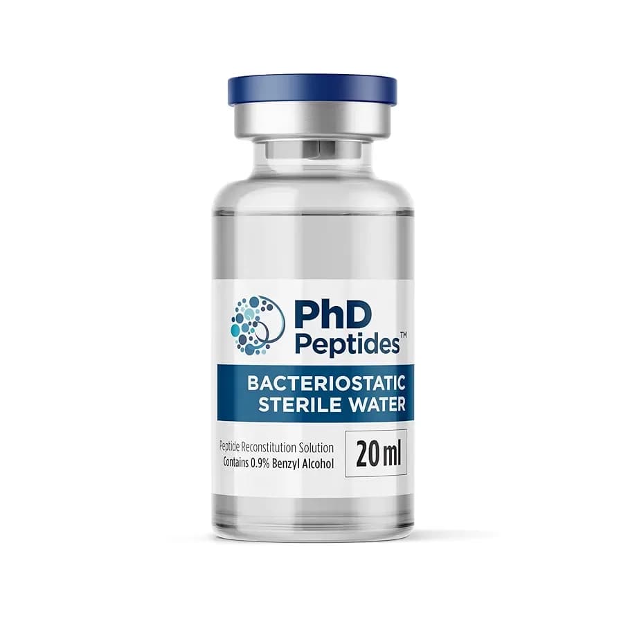 PhD PhD Peptides Bacteriostatic Water For Peptide Reconstitution, 20 mL