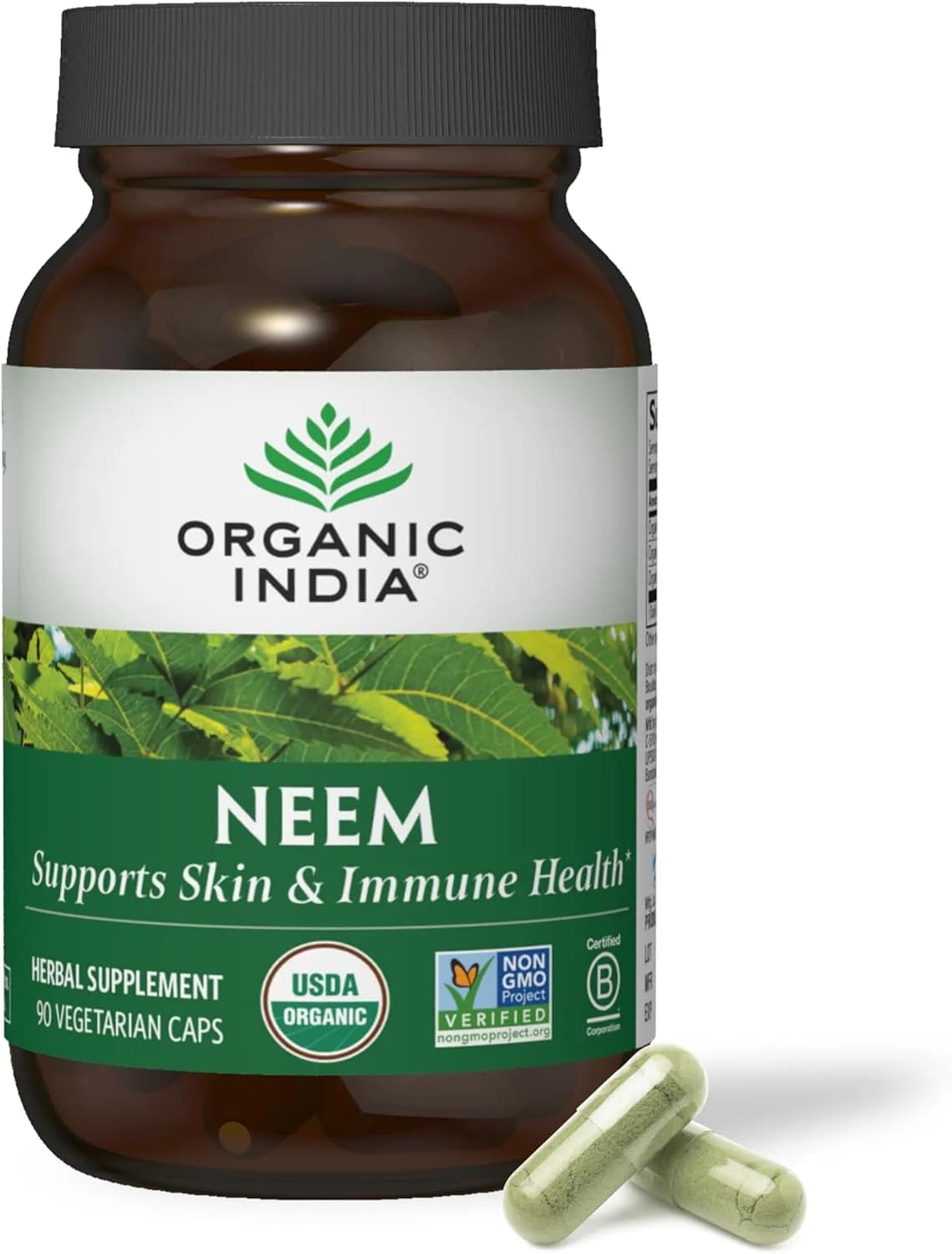 ORGANIC INDIA, Neem Leaf, 90 Capsules