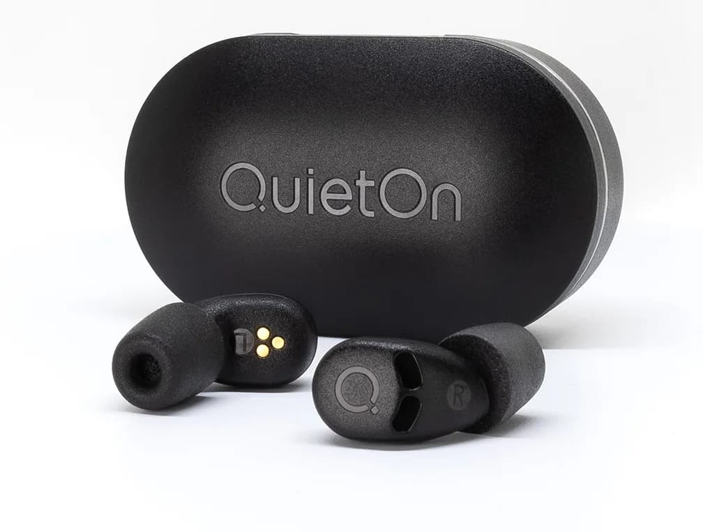 QuietOn Active noise cancelling earbuds for sleeping