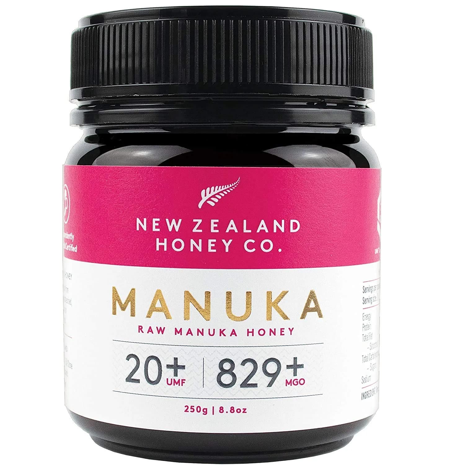 New Zealand Honey Co. Raw Manuka Honey UMF 20+ / MGO 829+ | 8.8oz / 250g