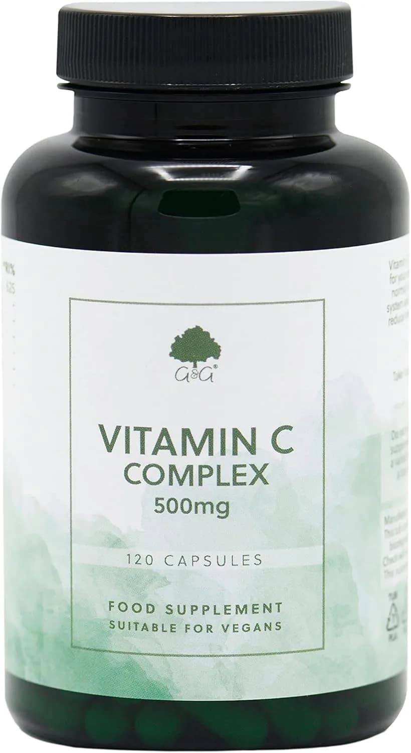 G&G Vitamin C Complex 500mg, 120 Capsules