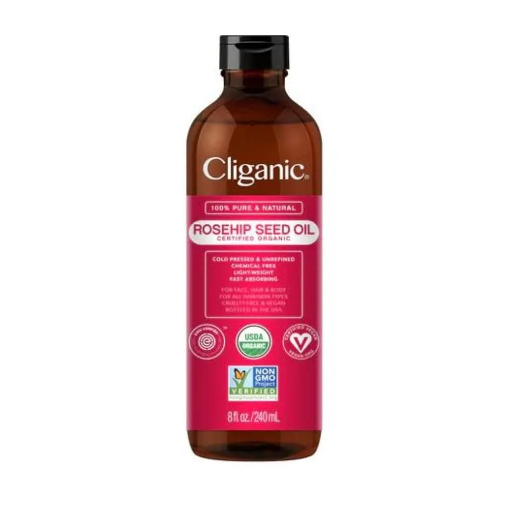 Cliganic Organic Rosehip Seed Oil, 240 mL