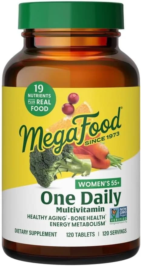 Women's 55+ One Daily Multivitamin, 120 Tablets by MegaFood