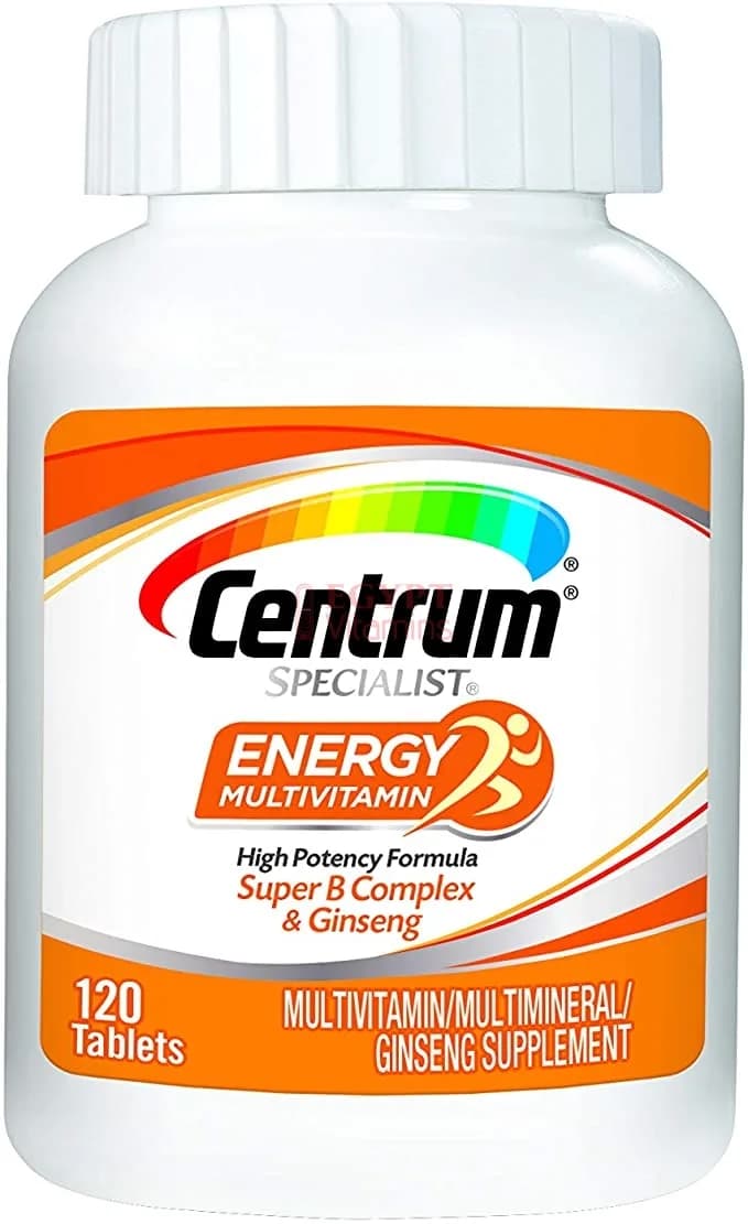 Specialist Energy Complete Multivitamin / Multimineral Supplement, 120 Tablets by Centrum