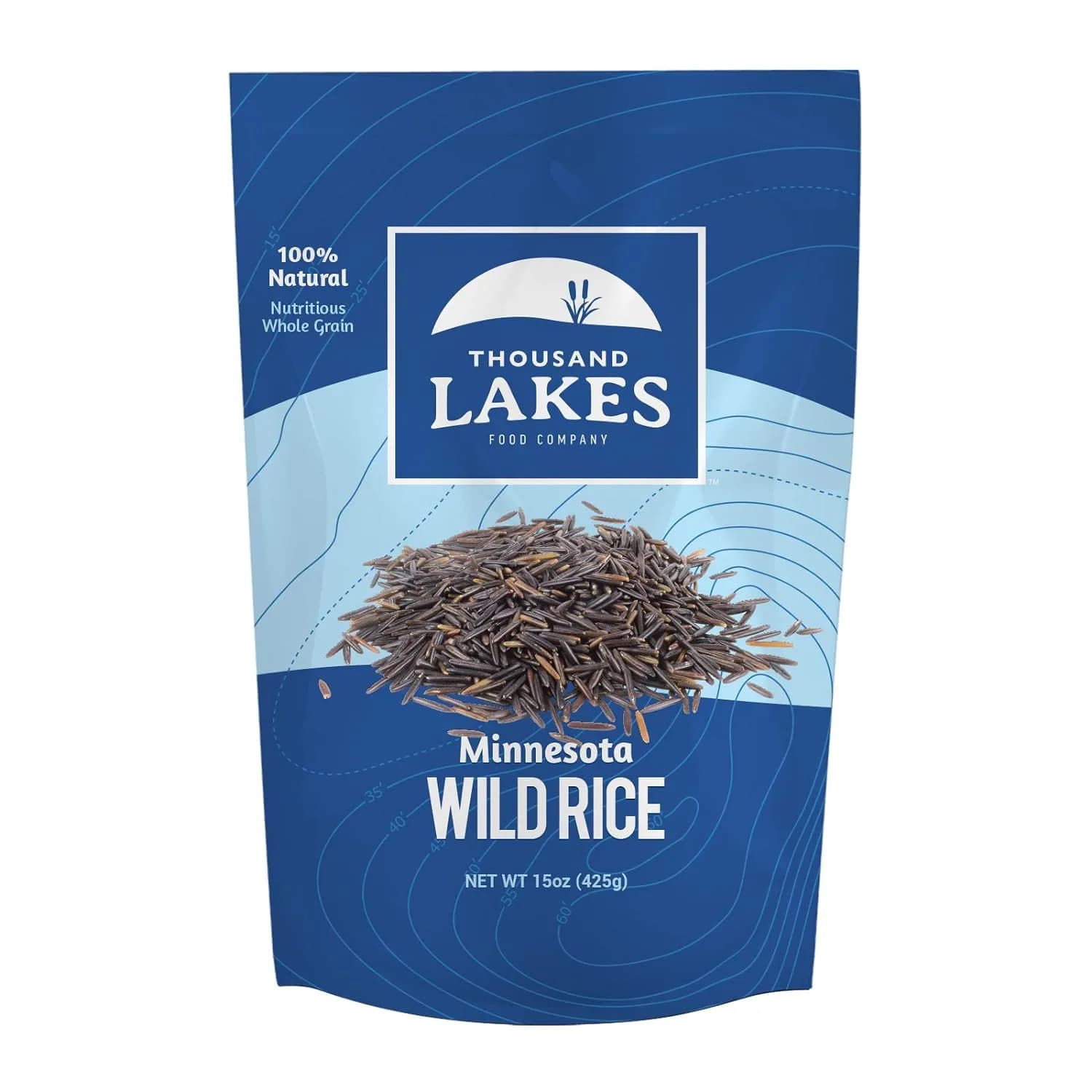 Thousand Lakes Minnesota Grown Wild Rice - 15 ounces | 100% Wild Rice | All Natural