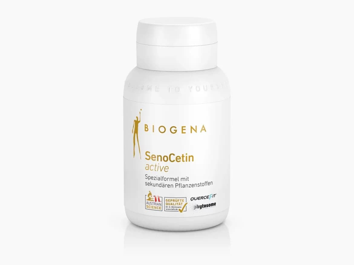 Biogena SenoCetin Fisetin & Quercetin for Healthy Aging, 60 Capsules