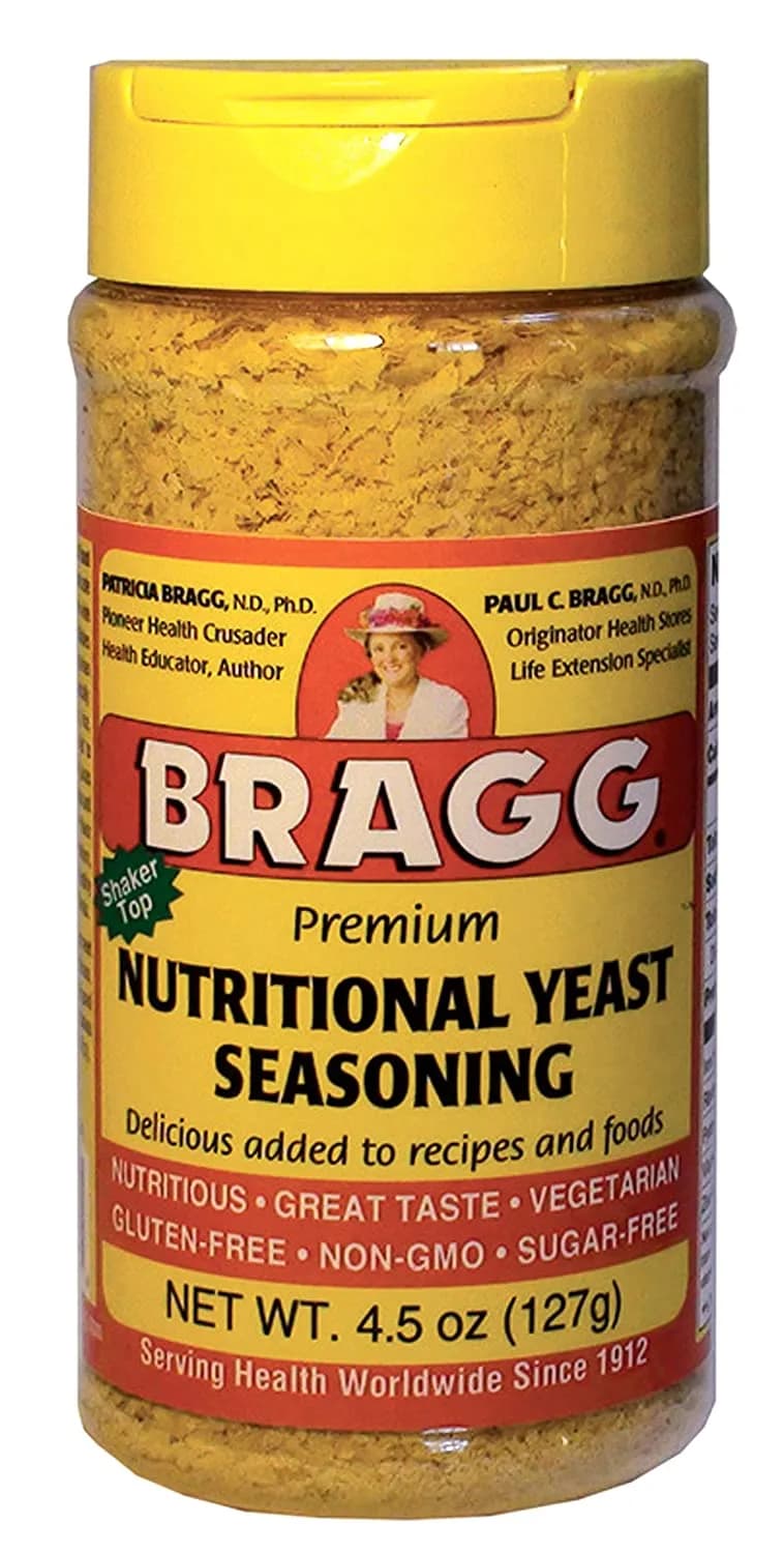 Bragg Premium Nutritional Yeast Seasoning, source of vitamin B12 ,127 grams