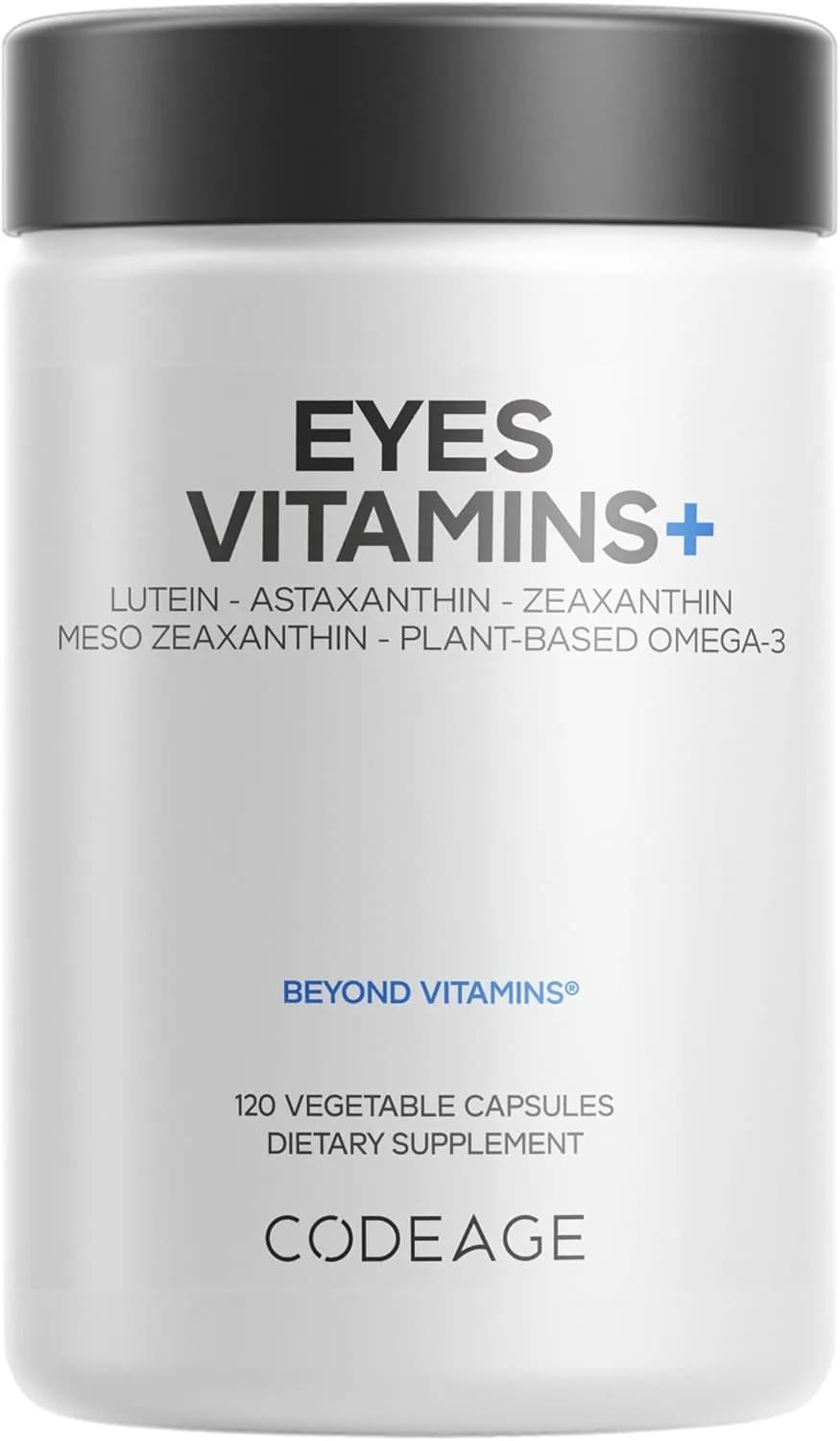 Codeage Eyes Vitamins+ AREDS 2-Inspired Formula, 120 Capsules by Codeage