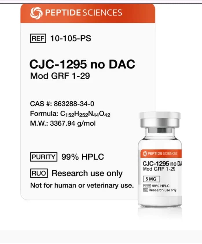 Peptide Sciences CJC-1295 Advance your metabolism, 5 mg by Peptide Sciences