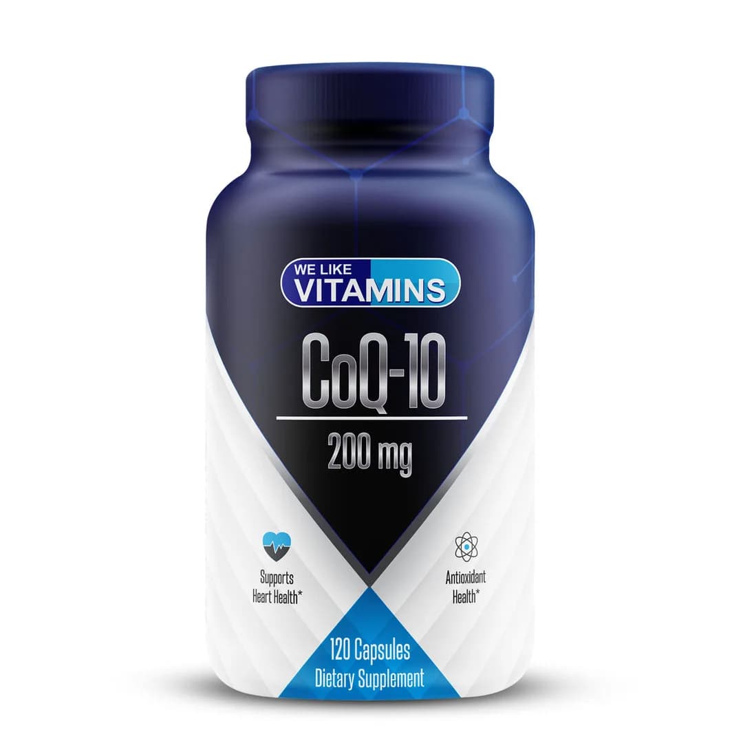 We Like Vitamins CoQ10, 200 mg, 120 Capsules