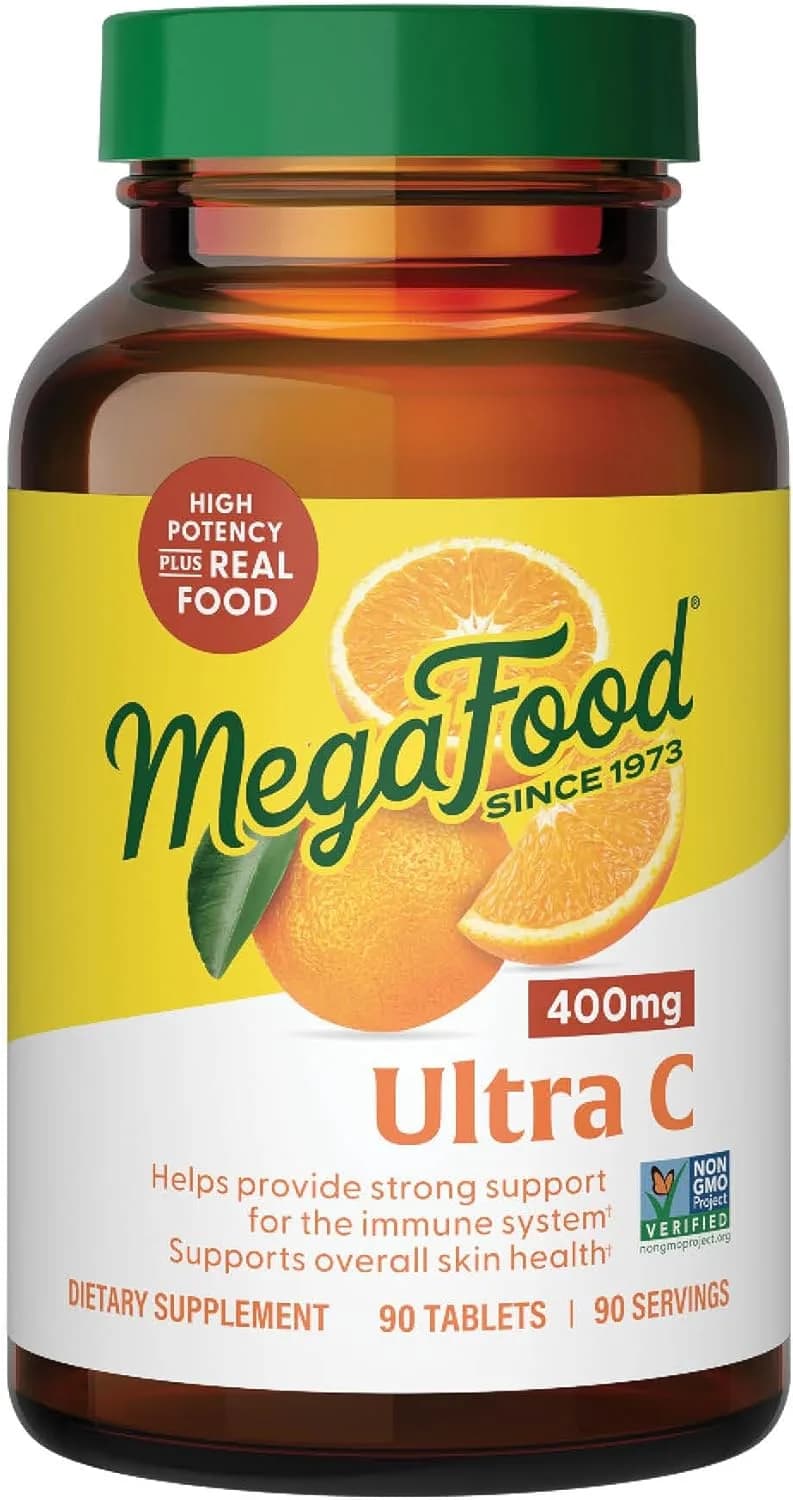 Ultra C Whole Food Vitamin C, 400 mg, 90 Capsules by MegaFood