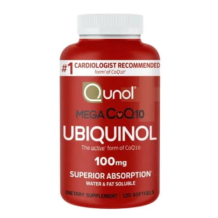Qunol Mega CoQ10 Ubiquinol | 120 softgels