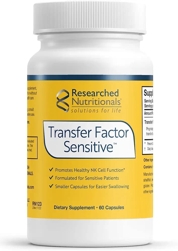 Transfer Factor sensitive Complete Immune Support, 60 Capsules by Researched Nutritionals