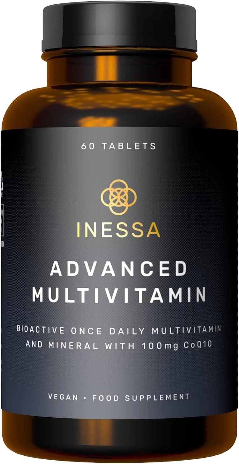 Inessa Methylated Multivitamin for Men and Women - 60 Vegan Tablets