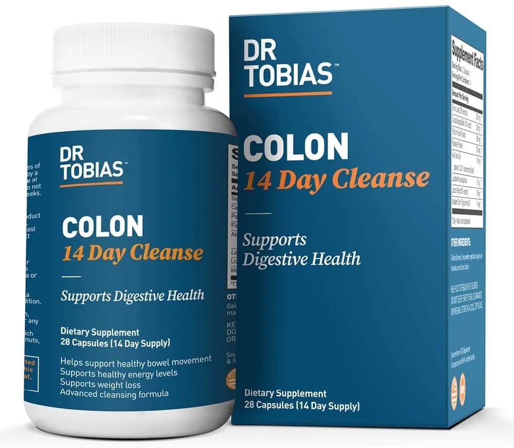 Dr Tobias Colon Cleanse Supports Detox, 28 Capsules by Dr Tobias