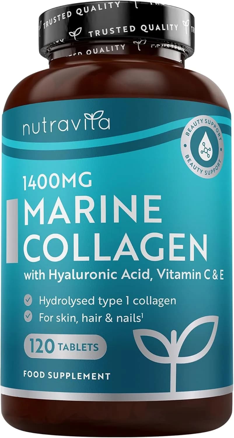 Nutravita Nutravita Marine Collagen 1400mg | 120 Tablets