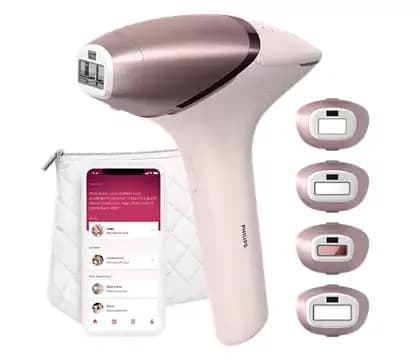 Lumea IPL 9000 Series IPL Hair removal device with SenseIQ BRI958/60