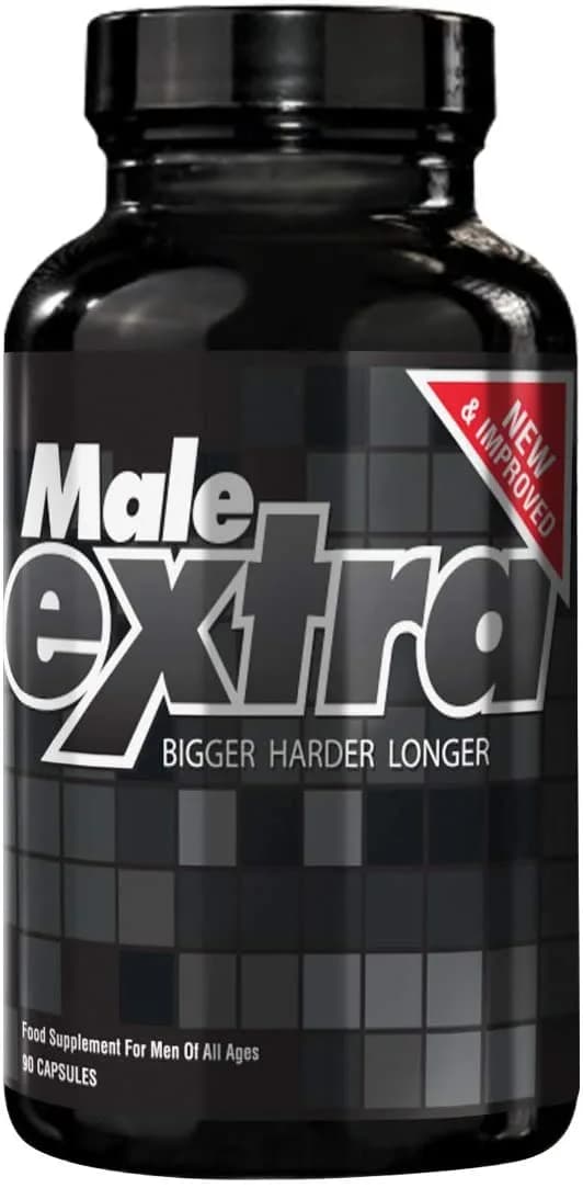 Male Extra Natural Male Enhancement Supplement – 90 Capsules
