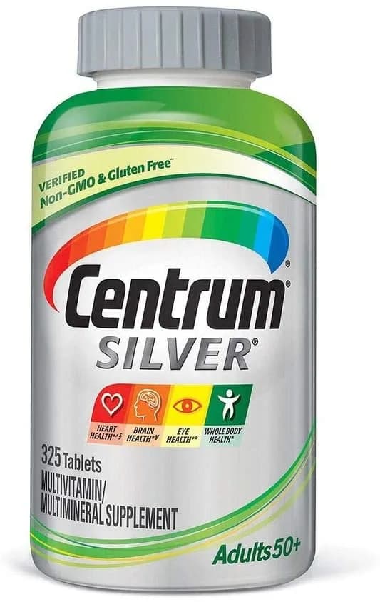 Silver Adults 50+ Multivitamin, 325 Tablets by Centrum
