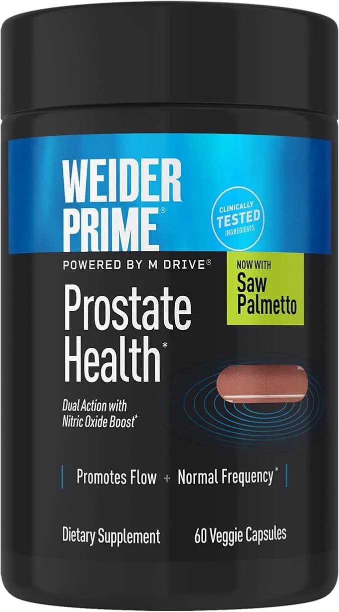 Prostate Health Supports Healthy Prostate Function, 60 Capsules by Weider Prime