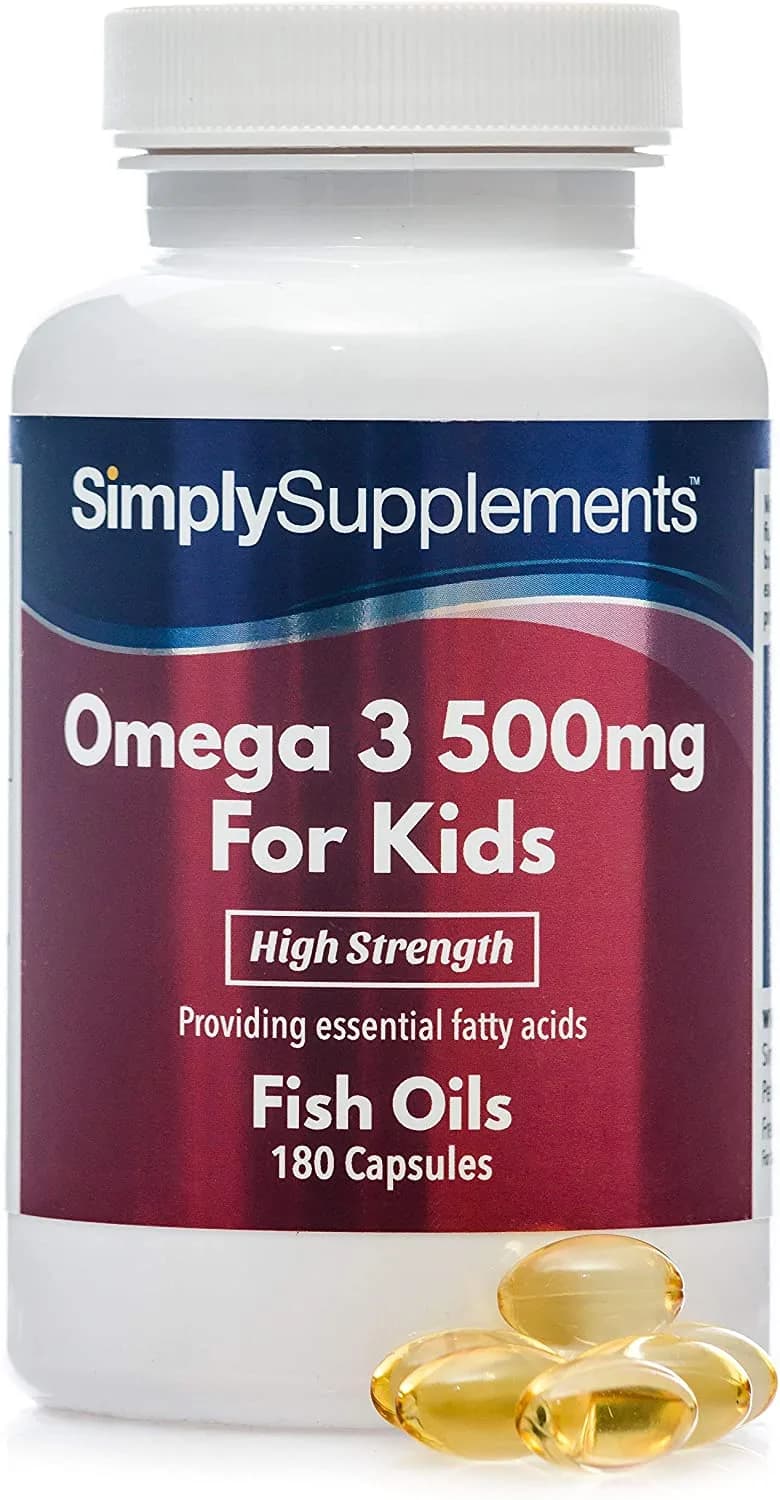 Simply Supplements High Strength & Pure Omega 3 500mg