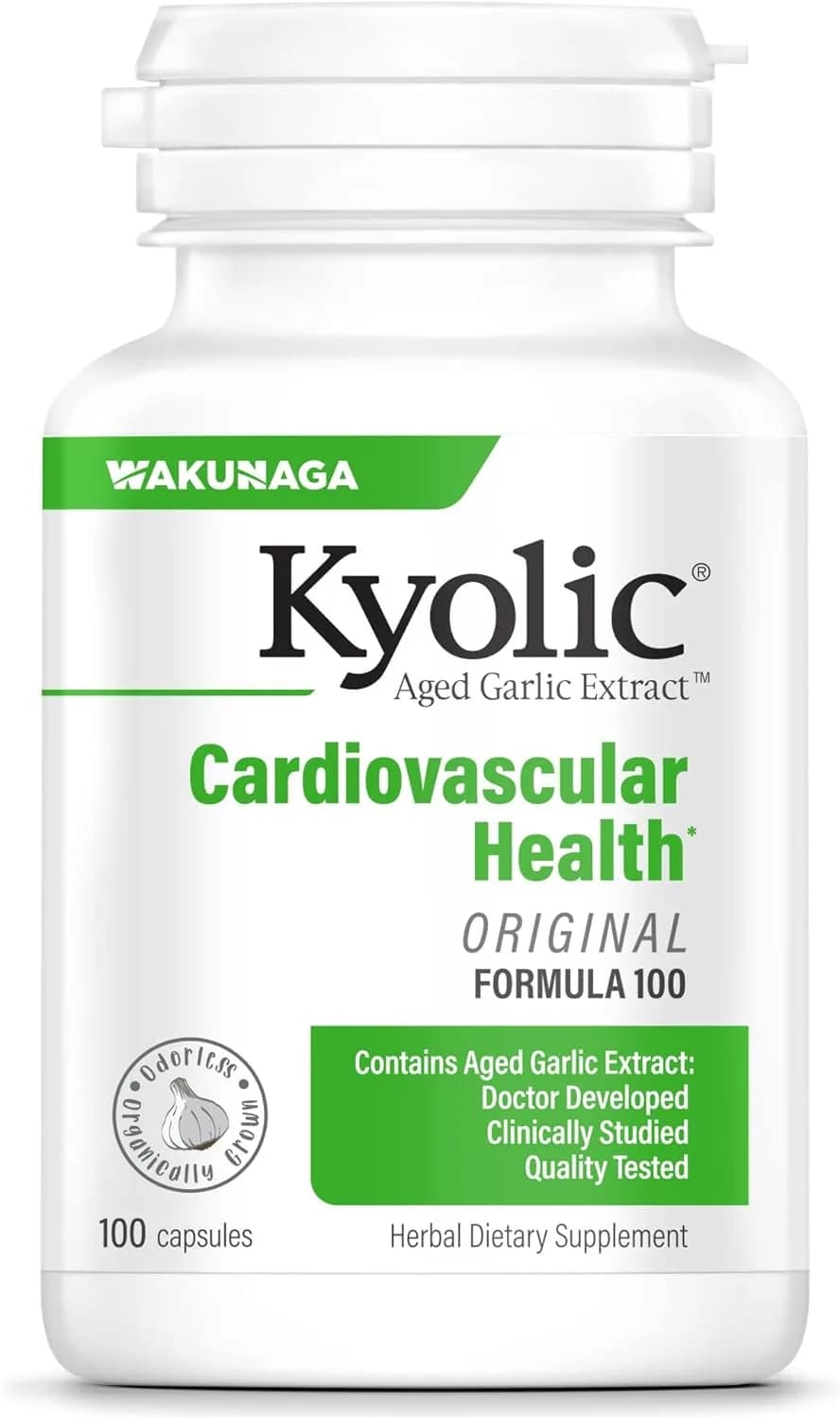 Kyolic Aged Garlic Extract, 100 Capsules