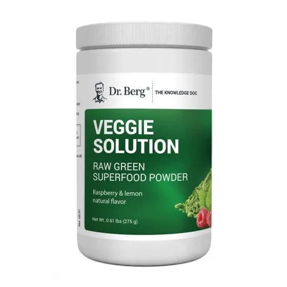 Veggie Solution Flavored superfood, 275 g by Dr Berg's