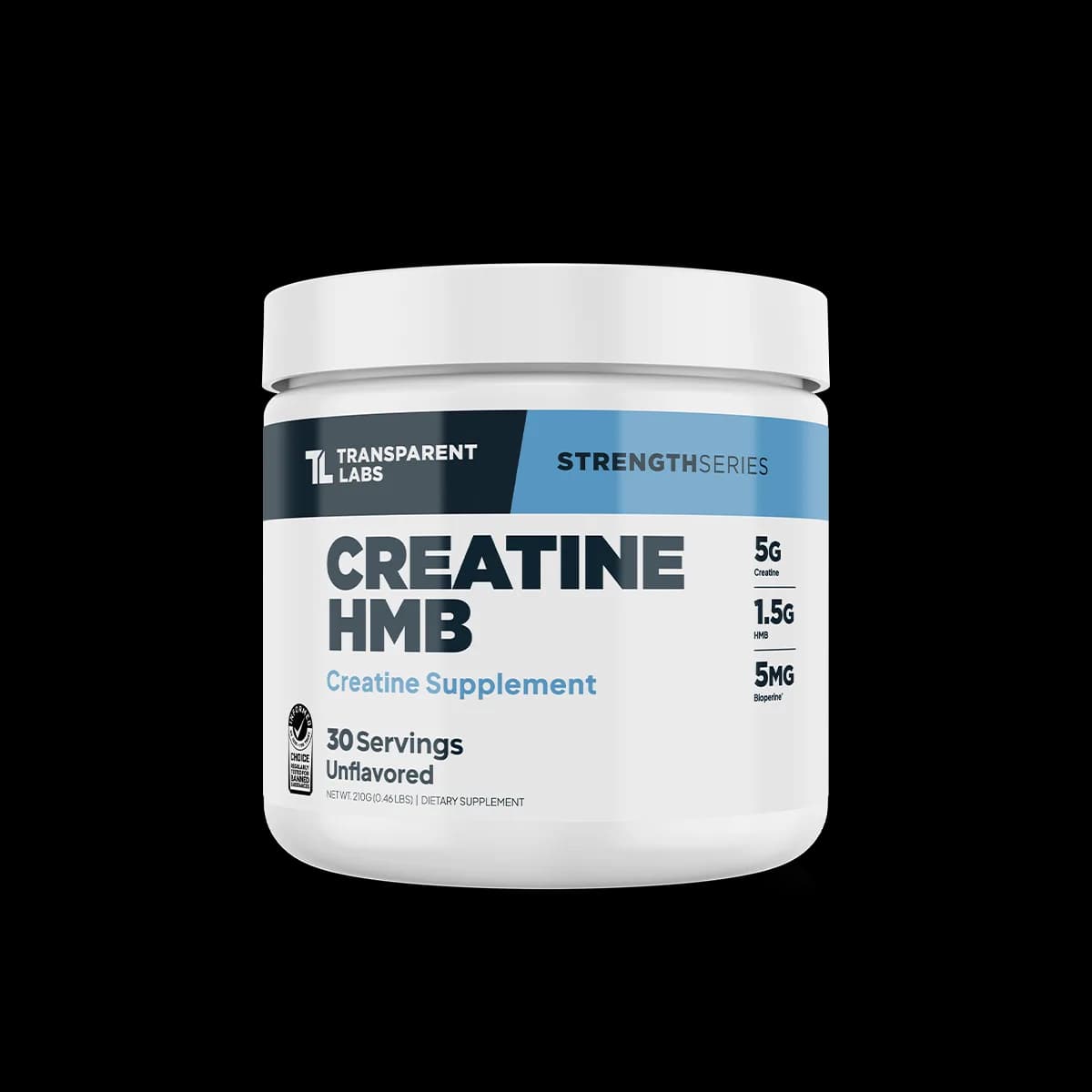 Transparent Labs Transparent Labs Creatine HMB - Creatine Monohydrate Powder with HMB for Muscle Growth and Strength | 30 Servings (Unflavored)