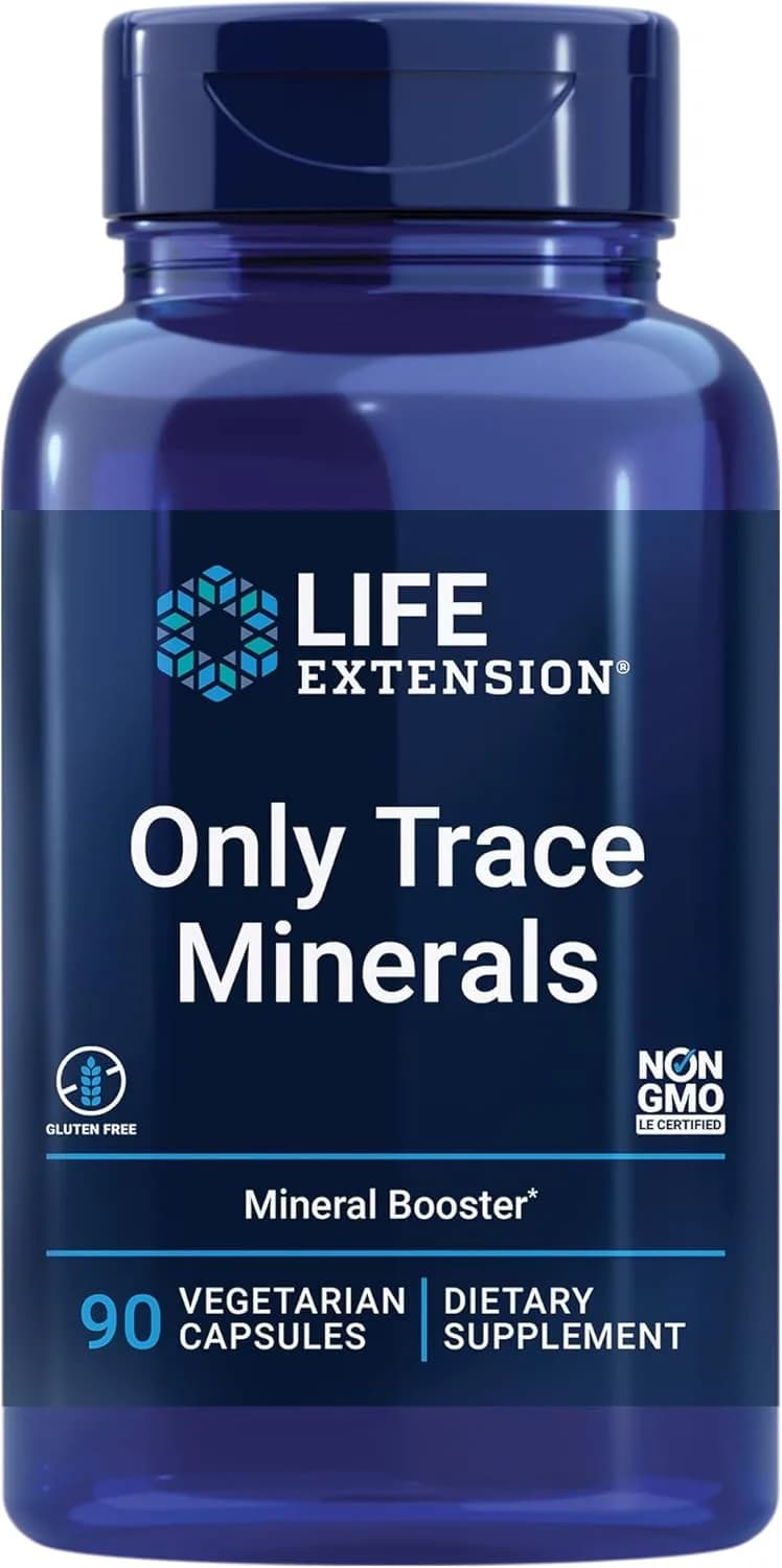 Life Extension Only Trace Minerals | 90 Capsules