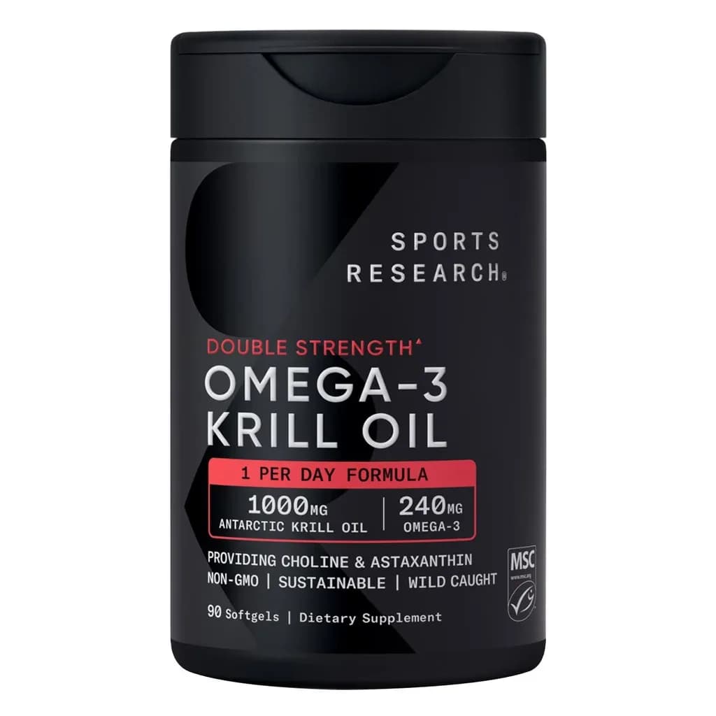 Sports Research Sports Research Krill Oil | 90 Softgels