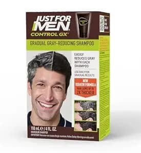Just for Men Control GX Grey Reducing Shampoo | Gradually Reduces the Visible Appearance of Grey Hair
