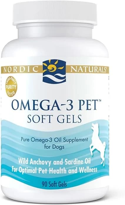 Nordic Naturals Omega-3 Pet, Unflavored - 90 Soft Gels - 330 mg