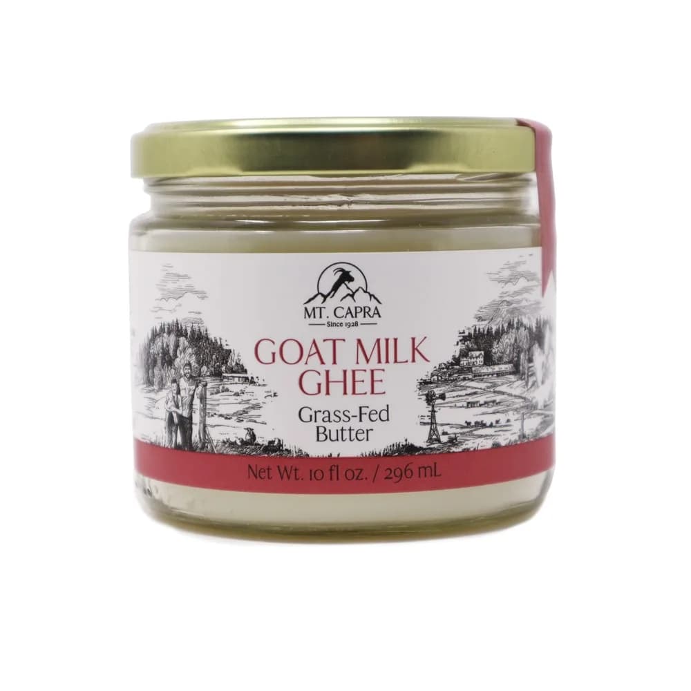 GOAT MILK GHEE (CLARIFIED BUTTER) Grass-fed, Goat Milk Ghee, Regular and Cultured