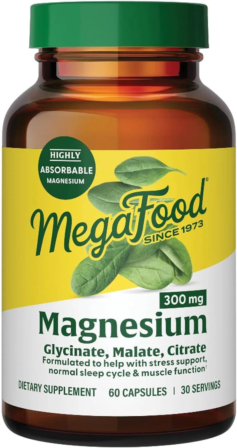 MegaFood MegaFood Magnesium 300 mg - 60 Capsules
