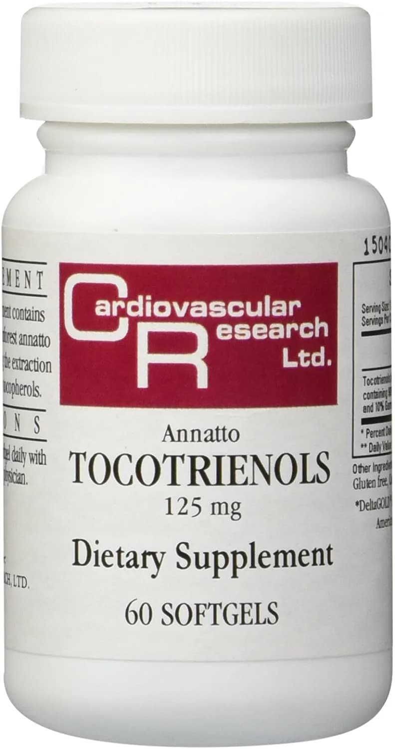 Ecological Formulas Annatto Tocotrienols [Health and Beauty], 125 mg, 60 Softgels