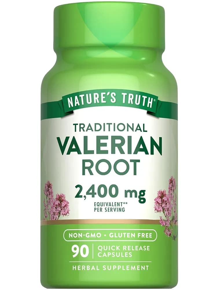 Valerian Root Capsules, 2400 mg, 90 Count by Nature's Truth