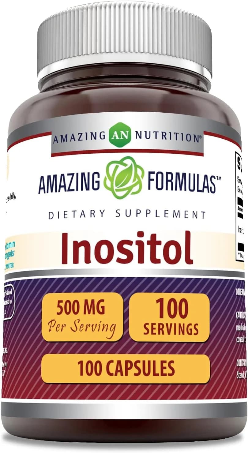 Inositol, 1000 mg, 120 Tablets by Amazing Formulas
