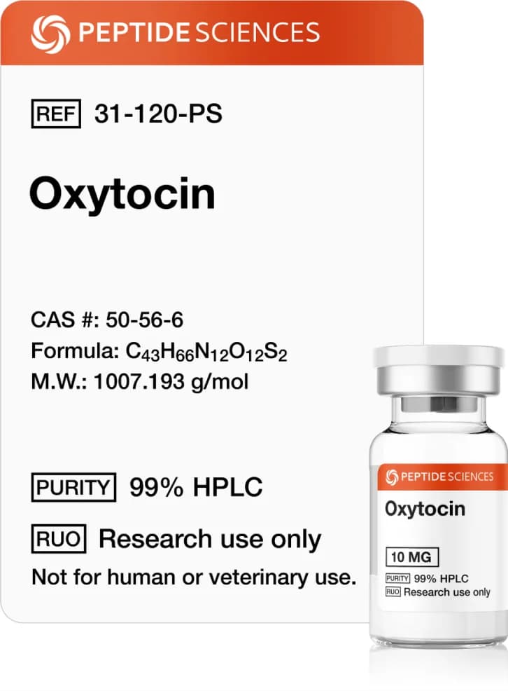 Peptide Sciences Oxytocin (6000 IU), 10 mg by Peptide Sciences