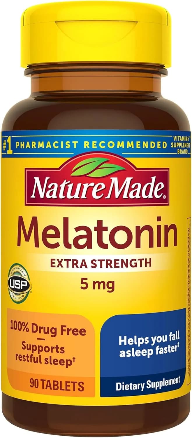 Nature Made Melatonin 5mg | 90 Tablets