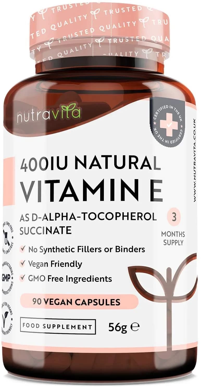Nutravita, Vitamin E 400 IU, 90 Capsules