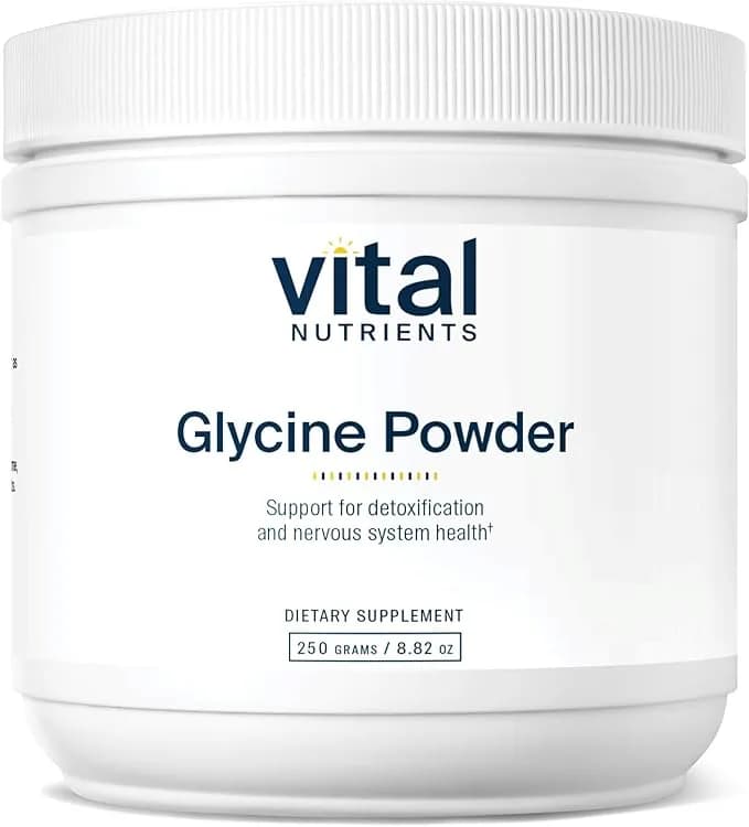 Vital Nutrients Vital Nutrients Glycine Powder 250 Grams | Supports Sleep Quality