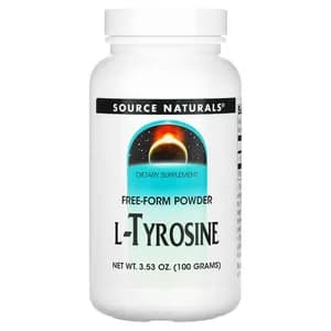 Source Naturals, L-Tyrosine, Free-Form Powder, 100 gm