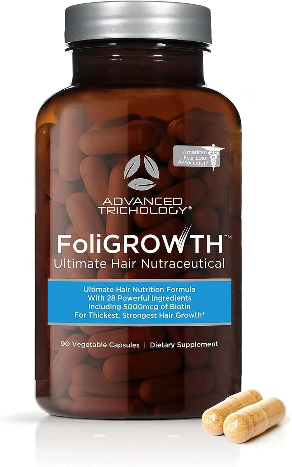Advanced Trichology FoliGROWTH, 90 Capsules by Advanced Trichology